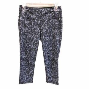 Athleta Cropped Athletic Leggings Workout Athleisure